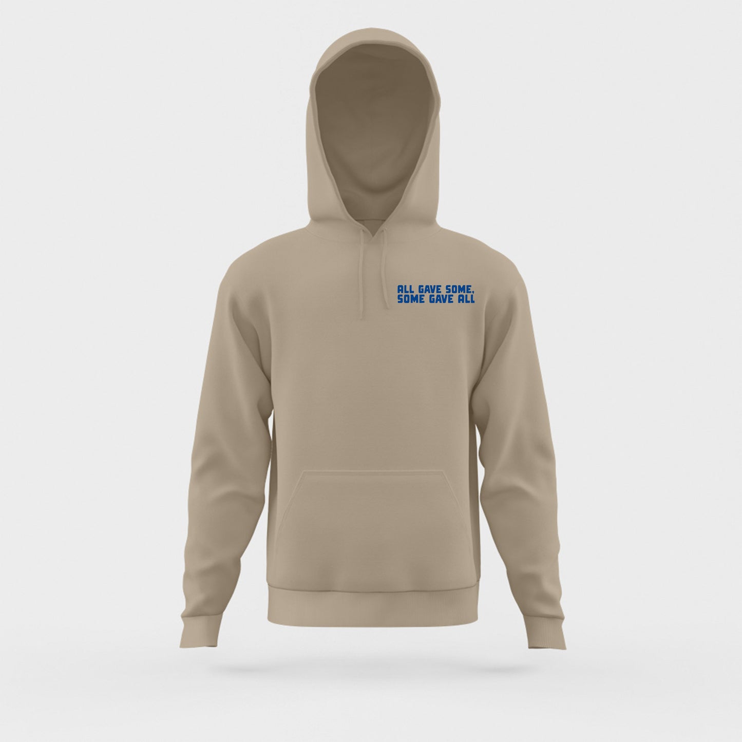 All Gave Some, Some Gave All Blue Hoodie