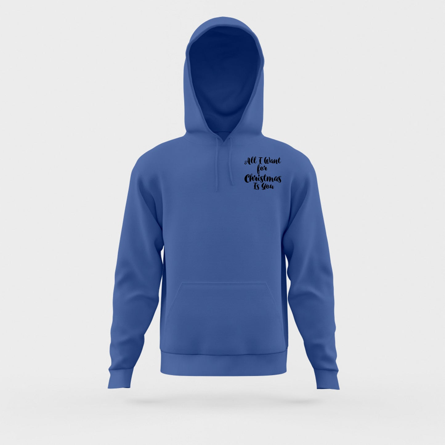 All I Want for Christmas Is You Black Hoodie