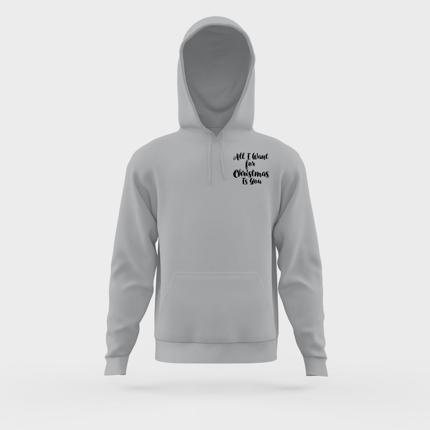 All I Want for Christmas Is You Black Hoodie