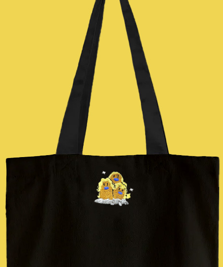 #0051 shiny tote bag