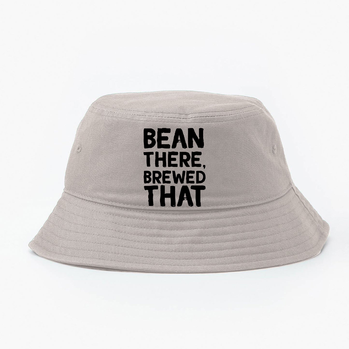 Bean There, Brewed That Black Bucket Hat