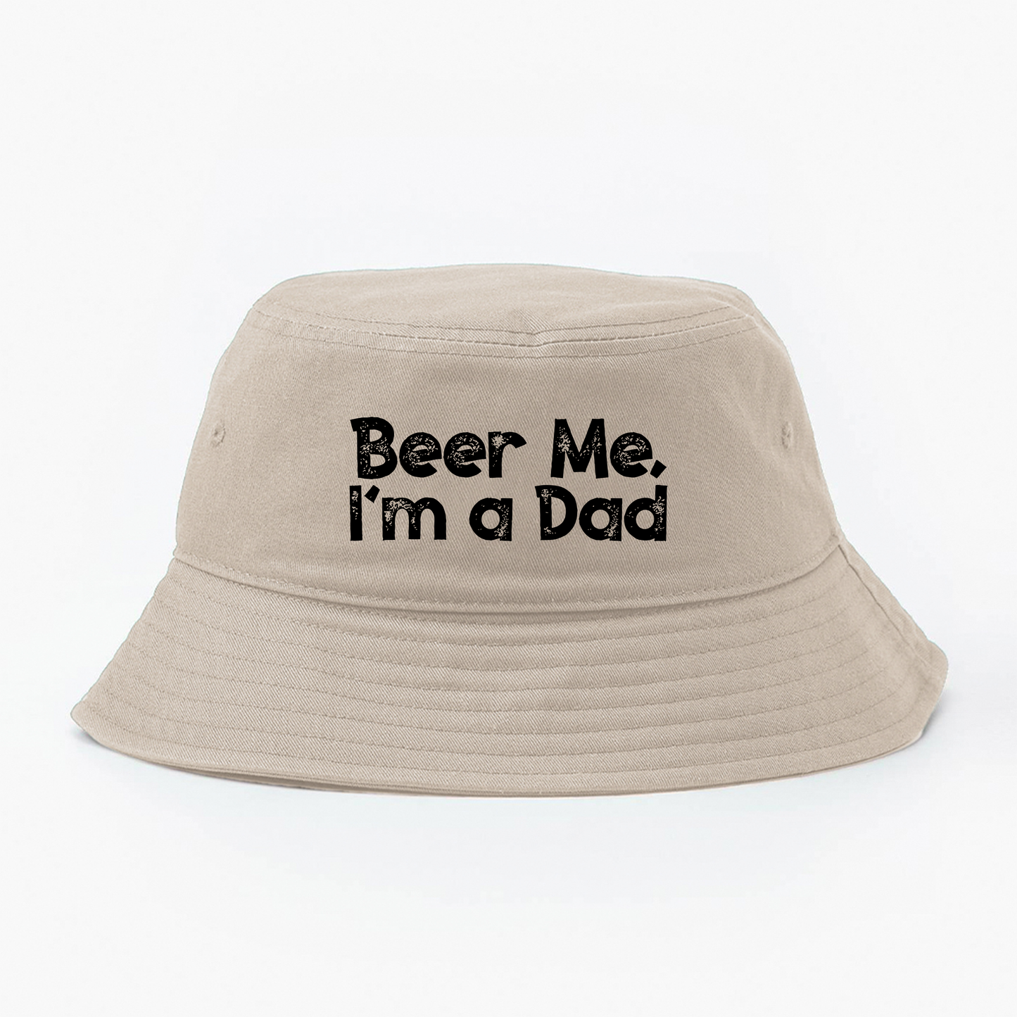 Beer Me, I'm a Dad Black Bucket Hat