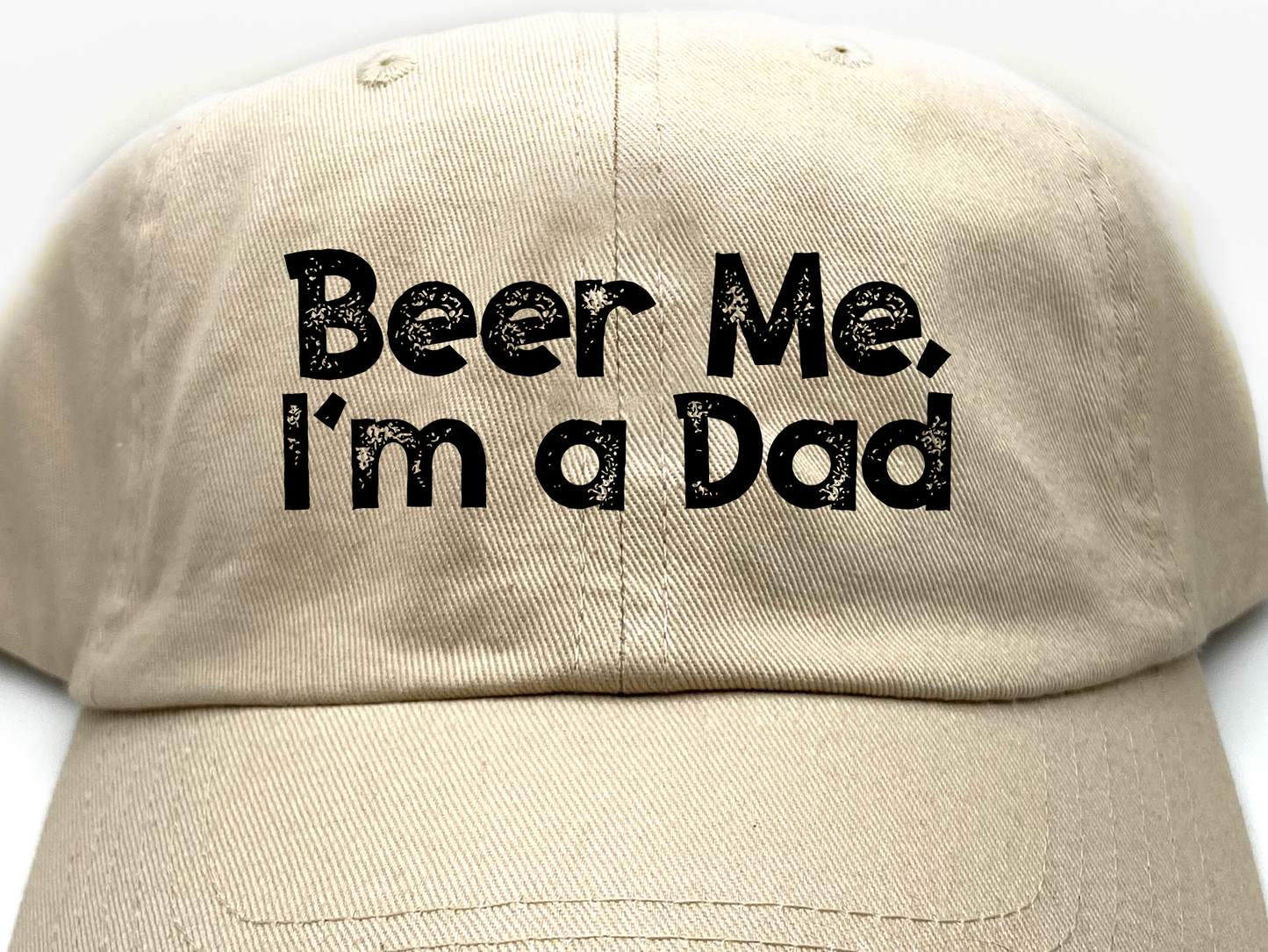 Beer Me, I'm a Dad Black Dad Hat