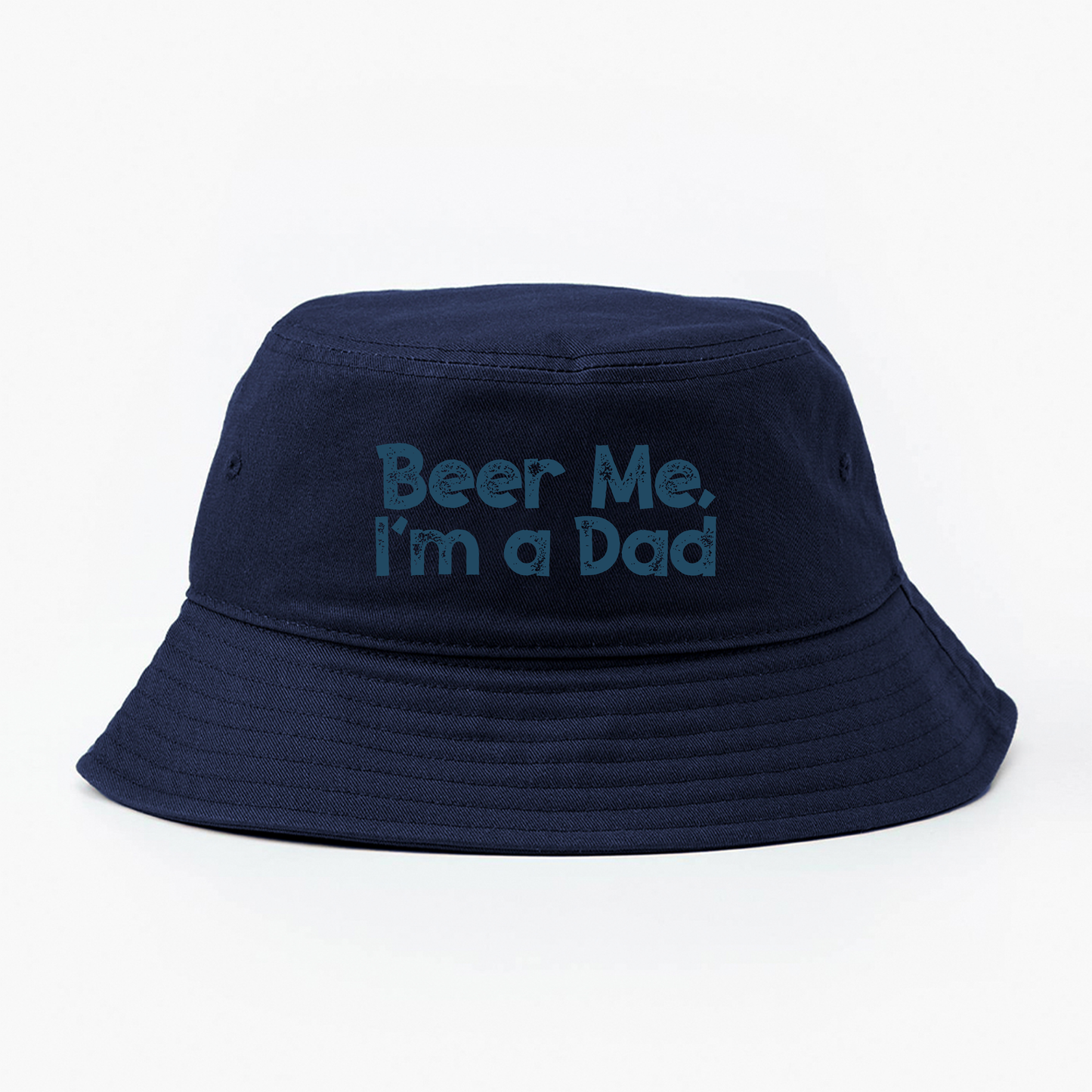 Beer Me, I'm a Dad Dark Blue Bucket Hat