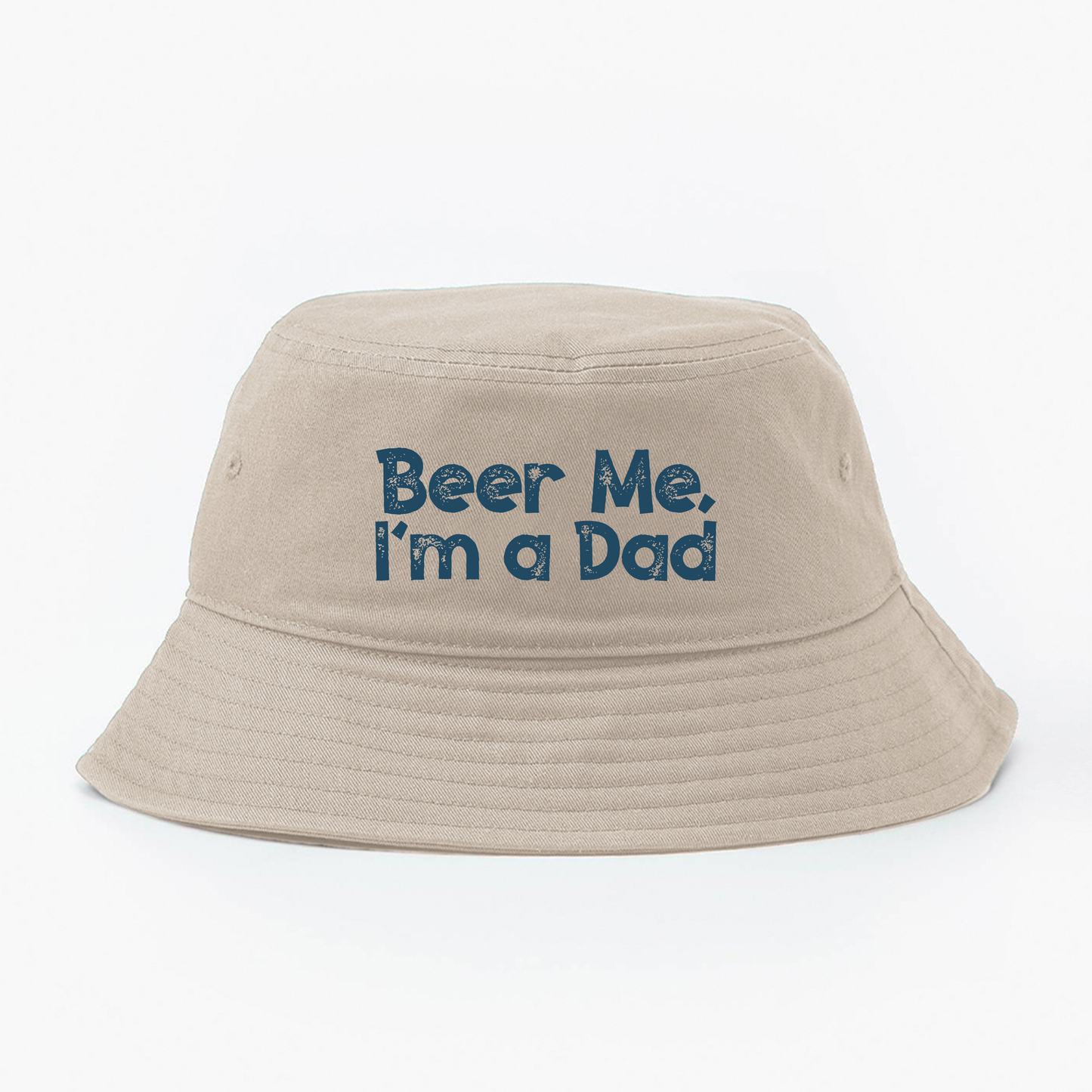 Beer Me, I'm a Dad Dark Blue Bucket Hat