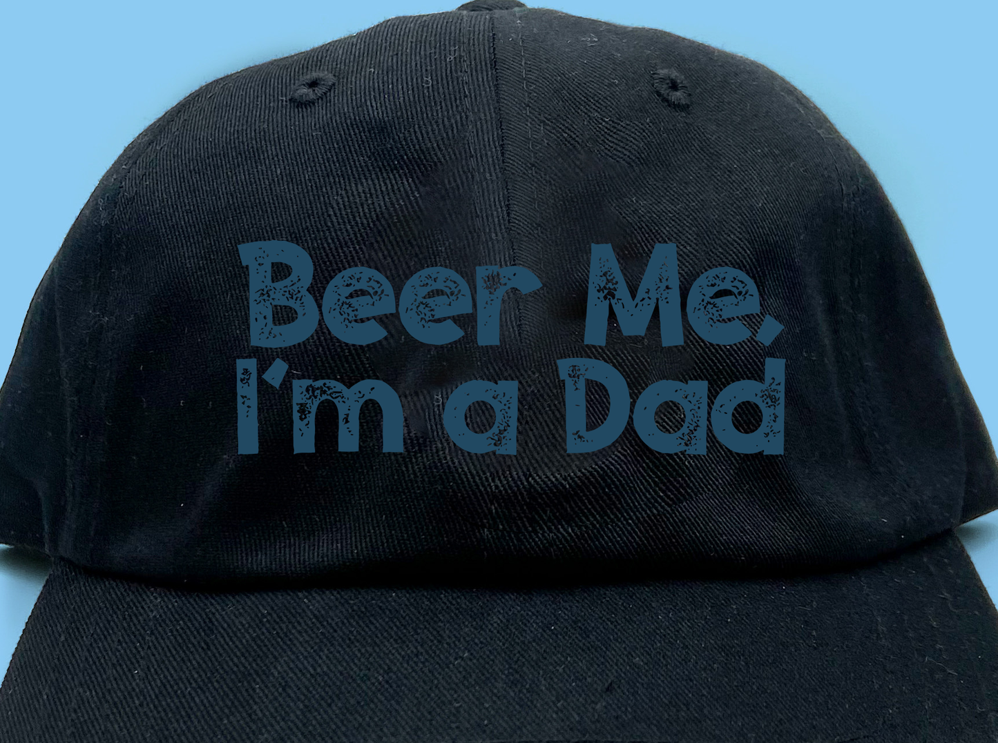 Beer Me, I'm a Dad Dark Blue Dad Hat