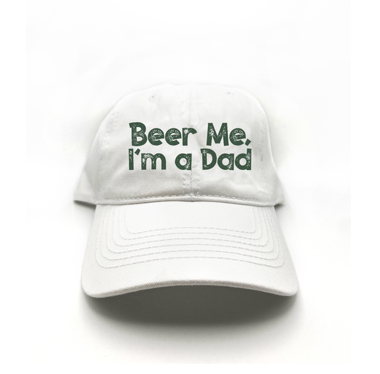 Beer Me, I'm a Dad Dark Green Dad Hat
