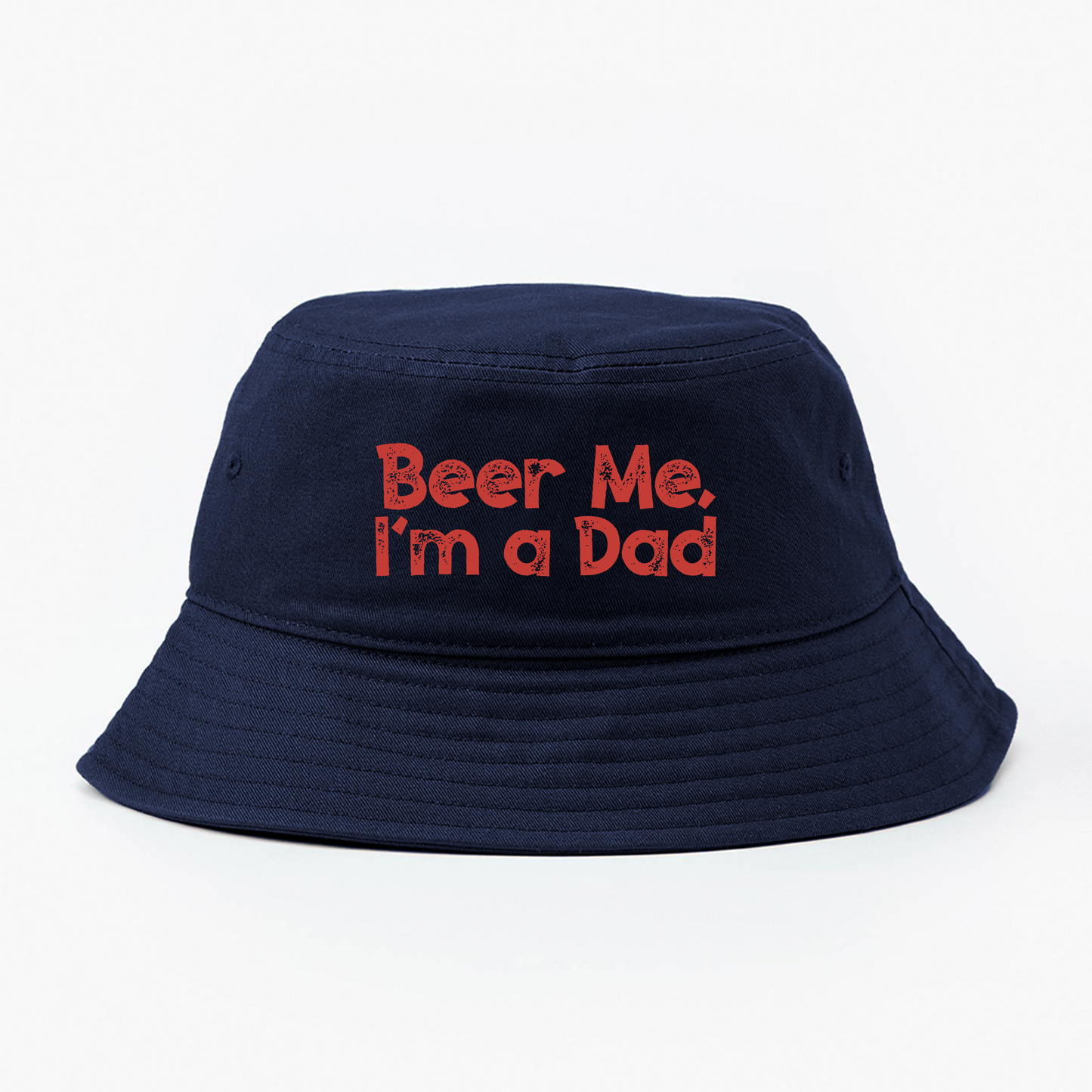 Beer Me, I'm a Dad Red Bucket Hat