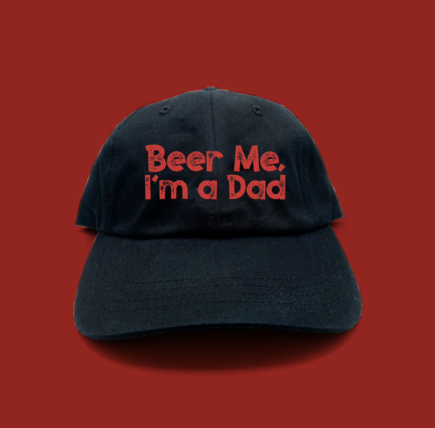 Beer Me, I'm a Dad Red Dad Hat