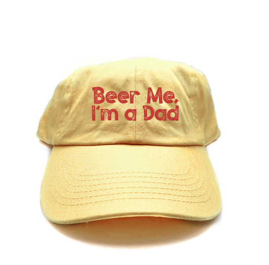 Beer Me, I'm a Dad Red Dad Hat