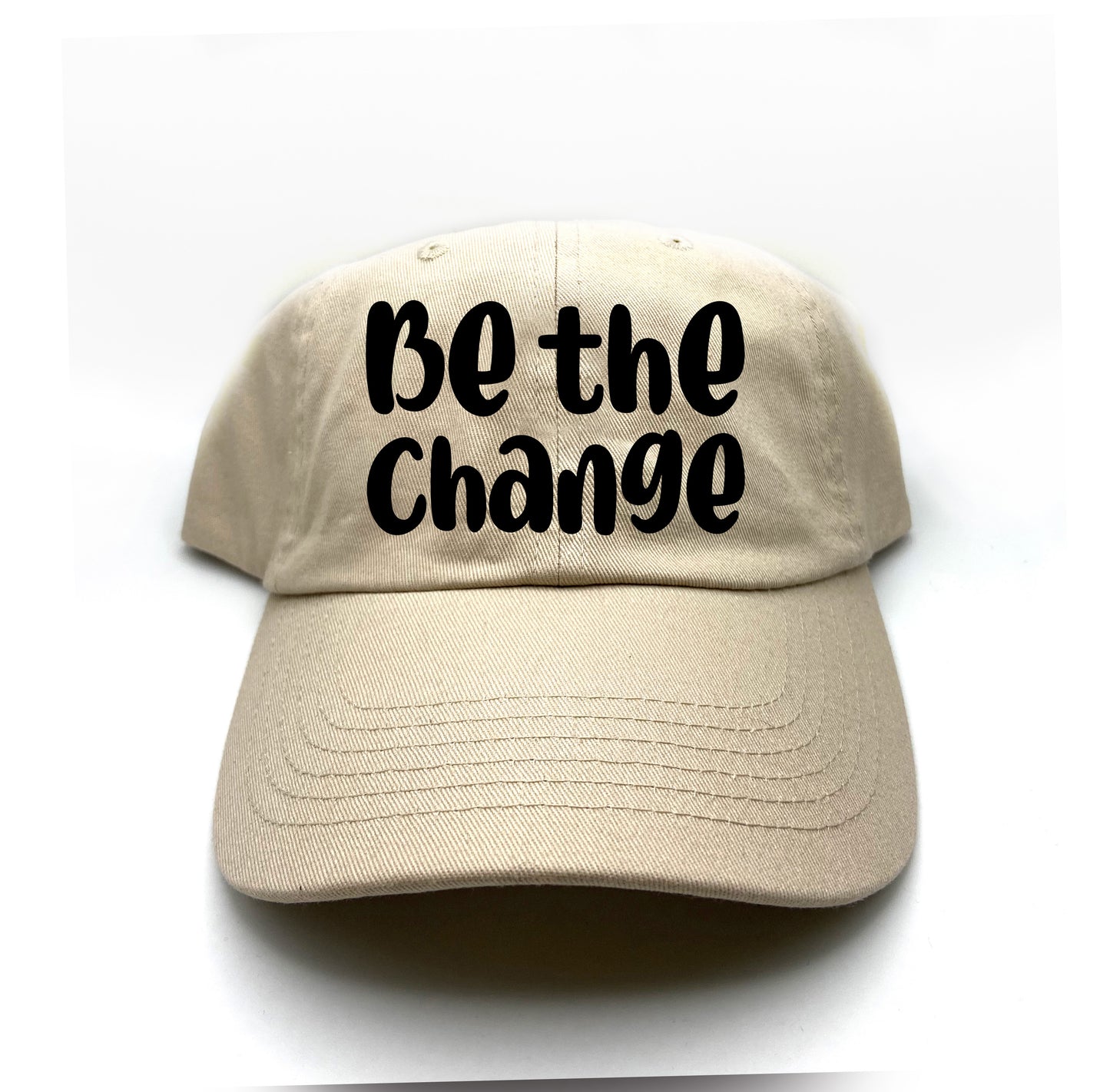 Be the Change Black Dad Hat