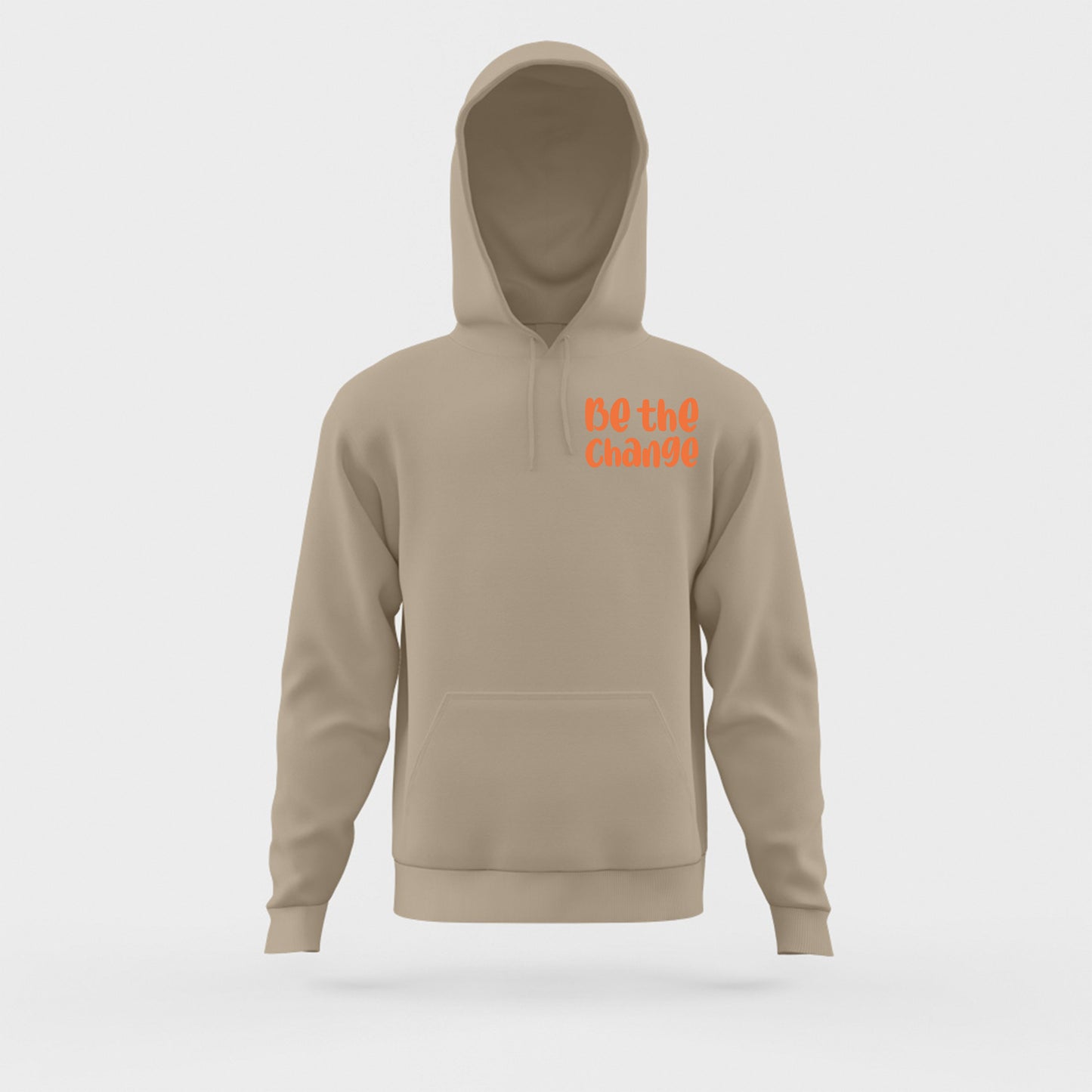 Be the Change Orange Hoodie