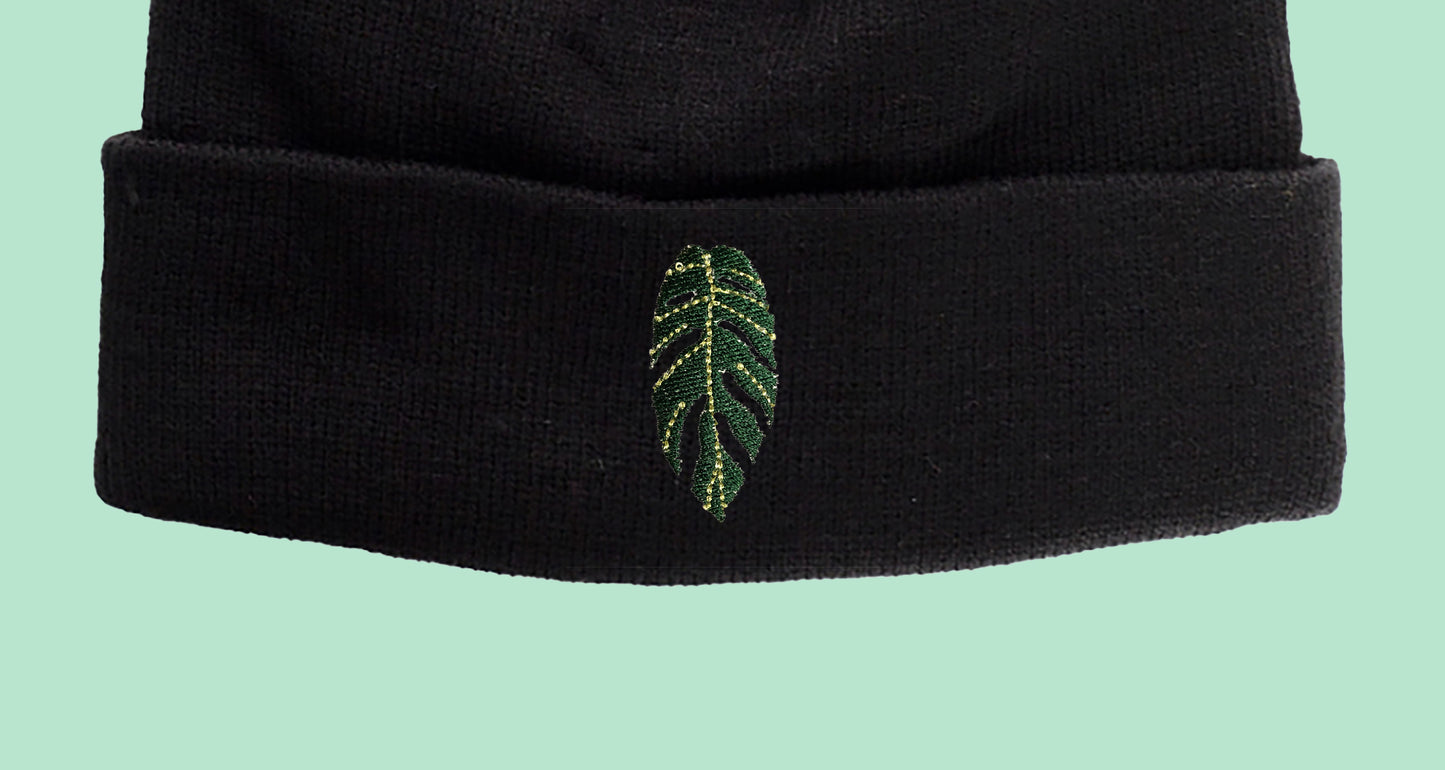 Monstera Pinnatipartita Beanie