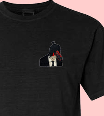 aki gun devil chainsaw man tee shirt