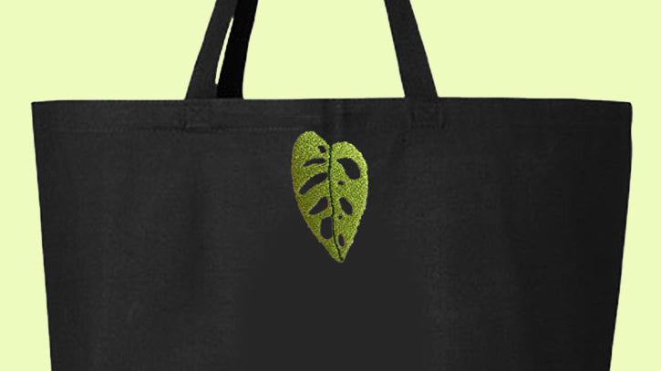 Monstera Obliqua Tote Bag