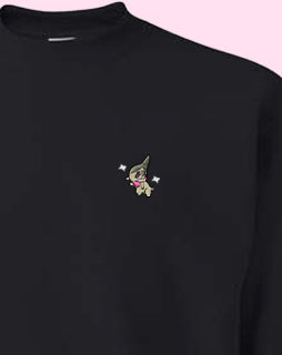#0610 shiny sweatshirt
