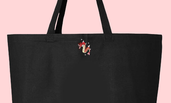 #0130 shiny tote bag