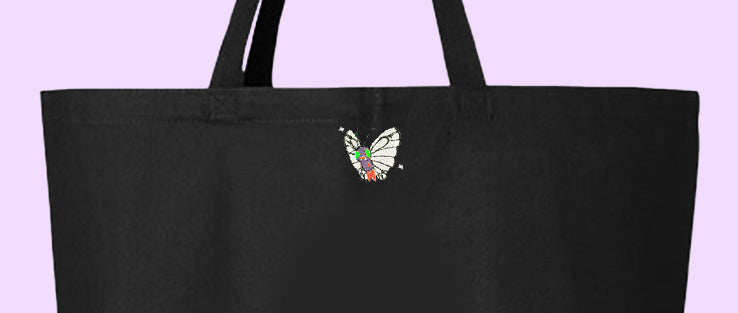 #0012 shiny tote bag