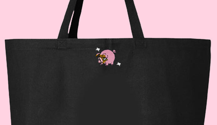 #0915 shiny tote bag