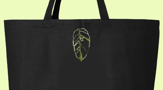 Monstera Obliqua 2 Tote Bag