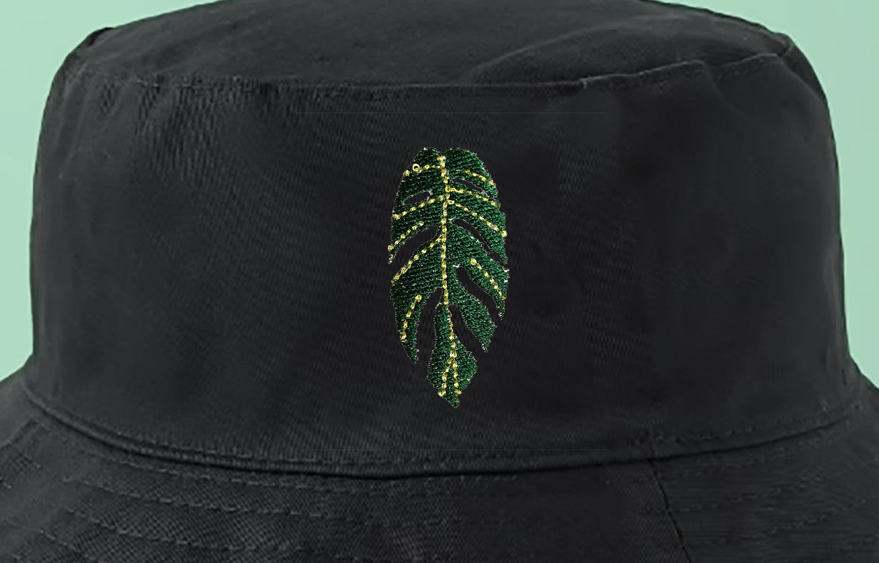 Monstera Pinnatipartita Bucket Hat