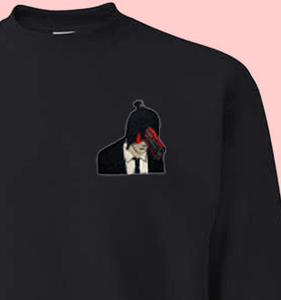 aki gun devil chainsaw man sweatshirt