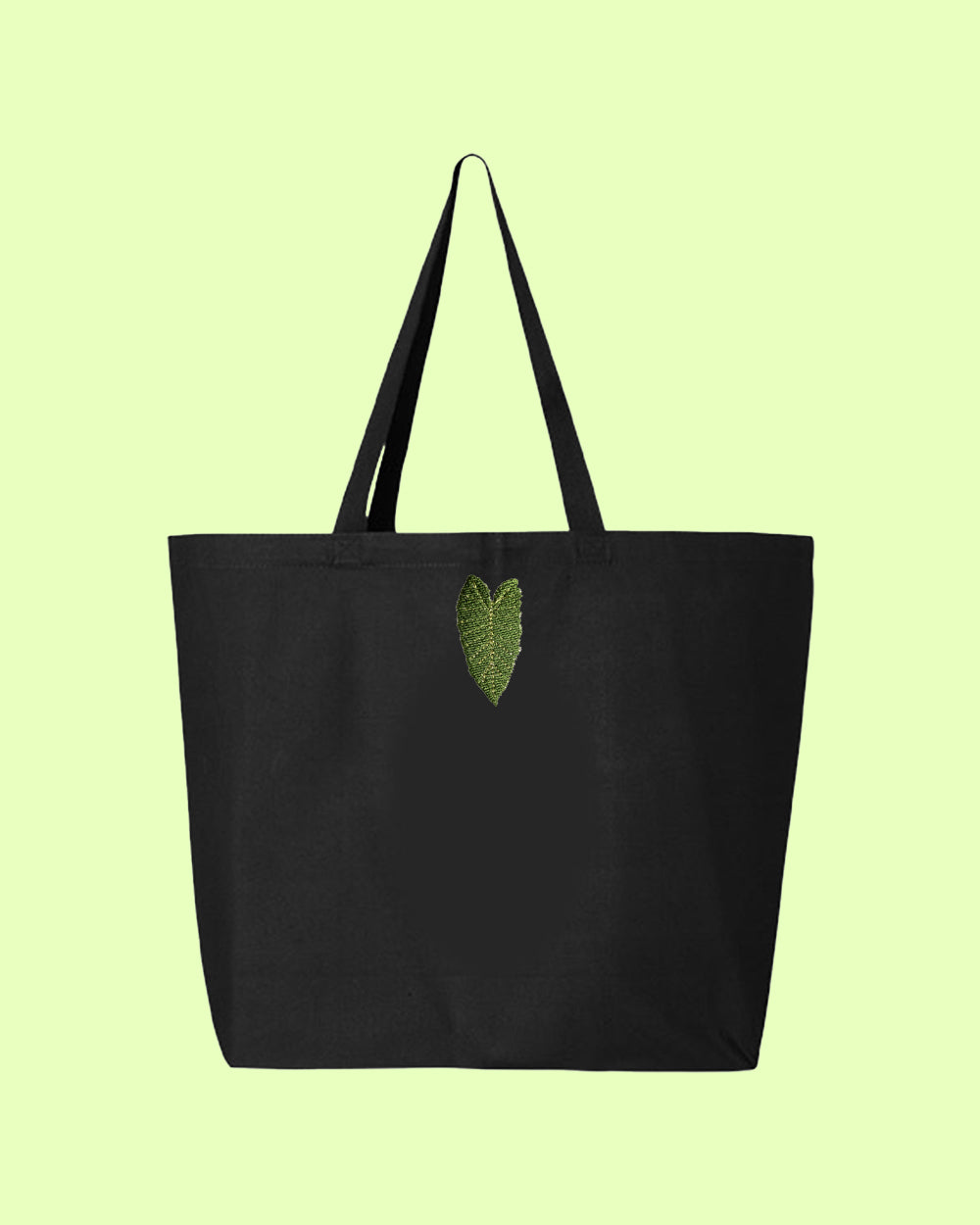 Arrow Leaf Elephants Ear Tote Bag