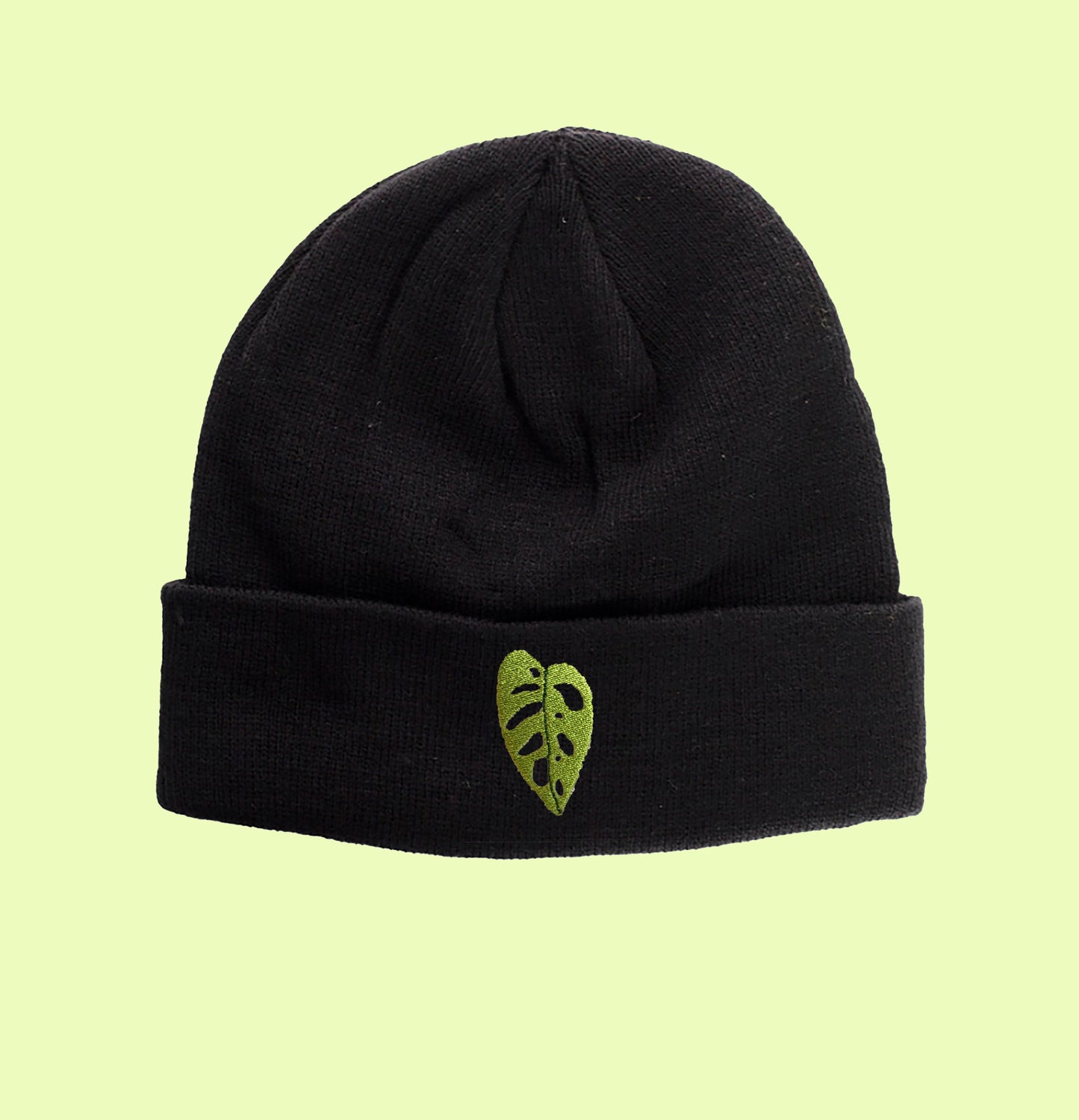 Monstera Obliqua Beanie
