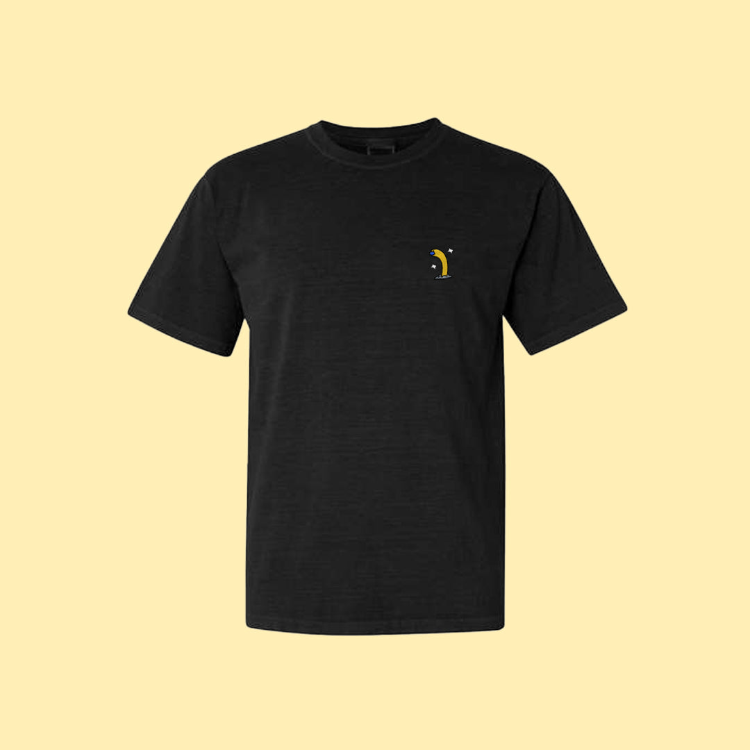 #0960 tall shiny tee shirt