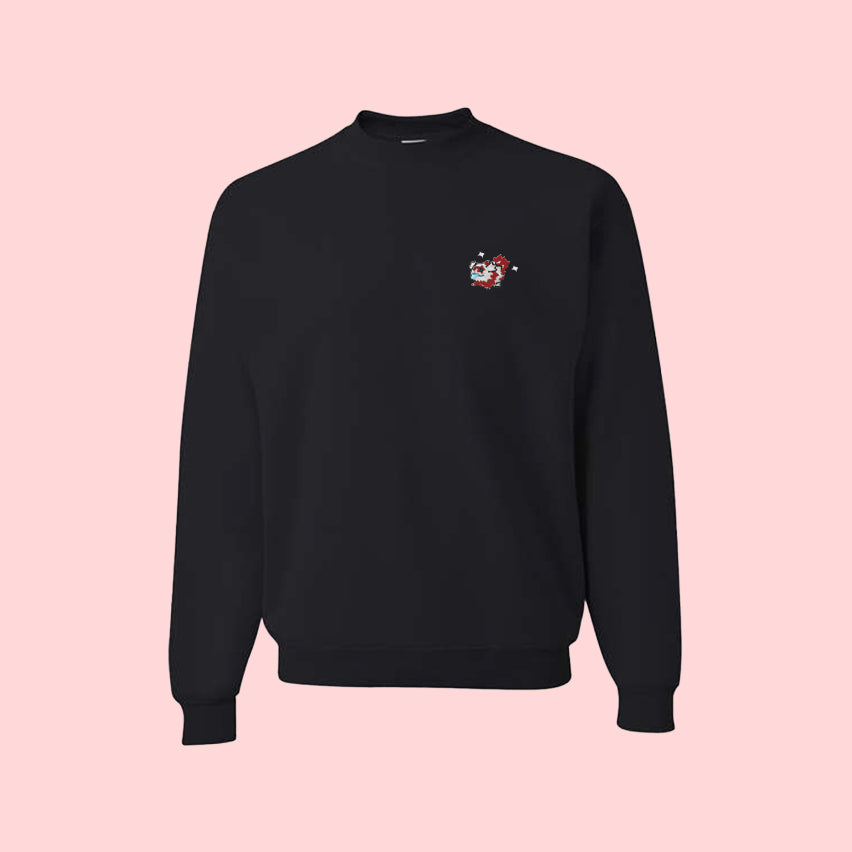 #0263 shiny sweatshirt