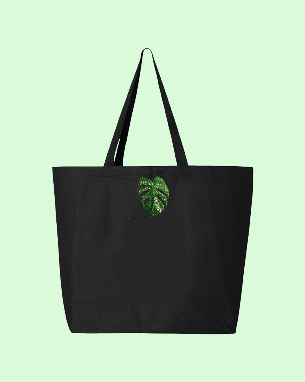 Monstera Variegata Tote Bag