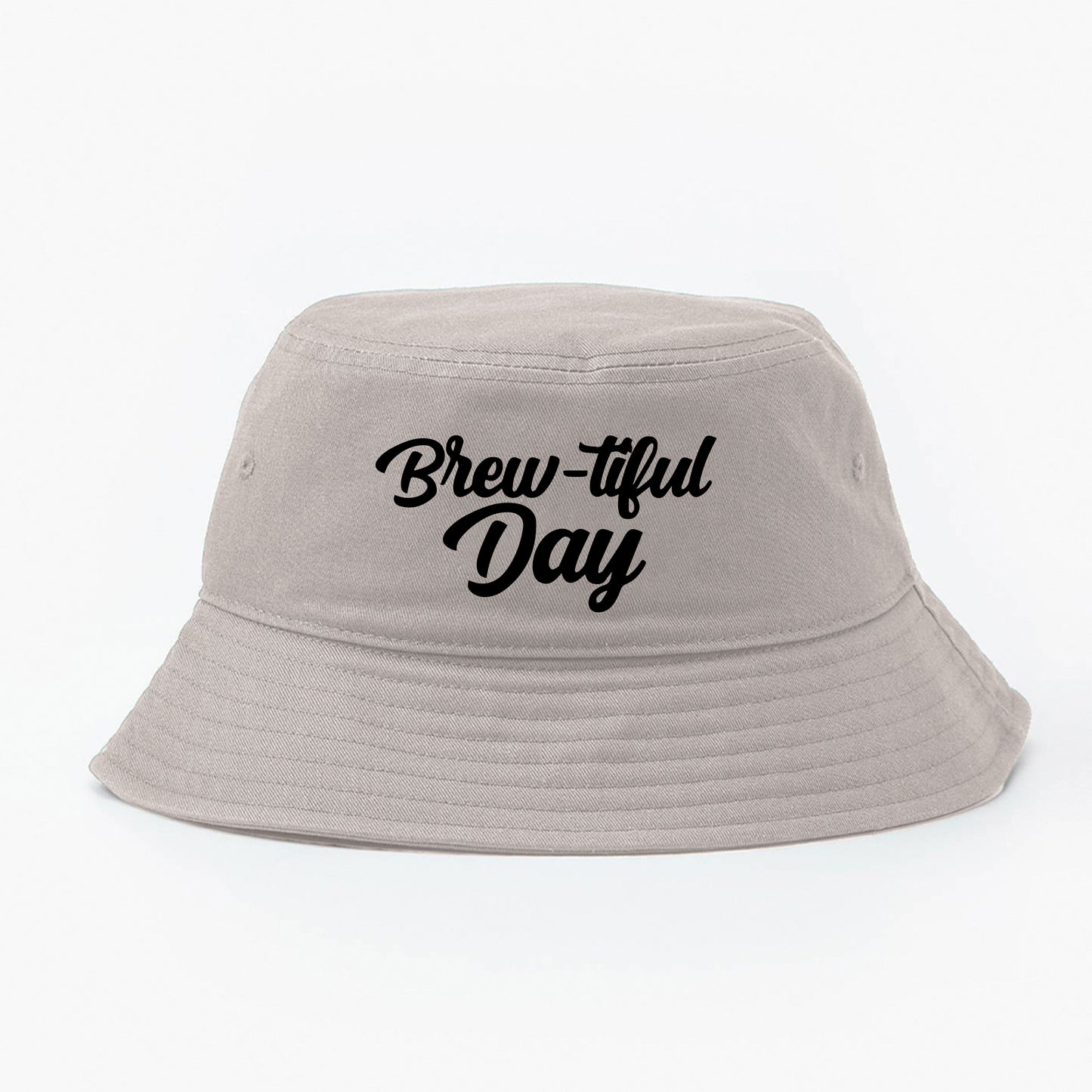 Brew-tiful Day Black Bucket Hat