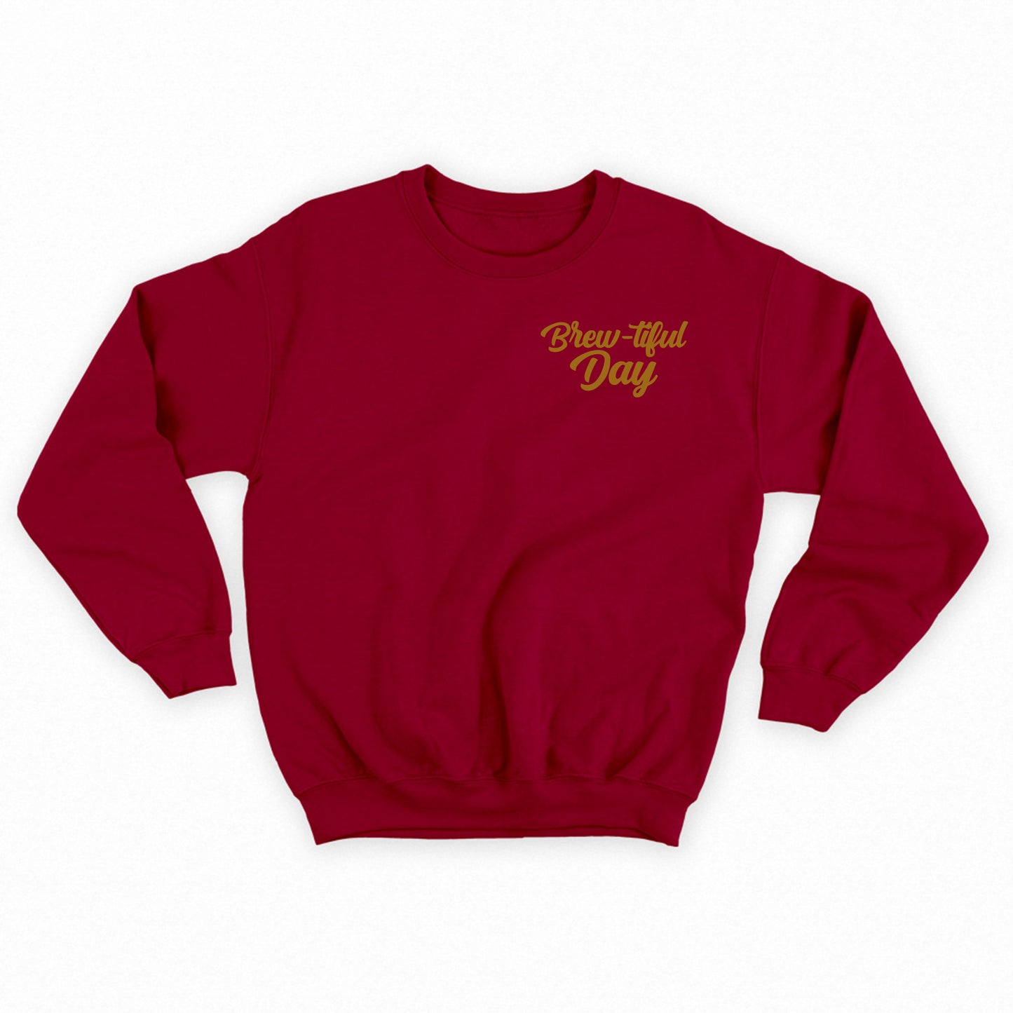 Brew-tiful Day Dark Gold Sweatshirt