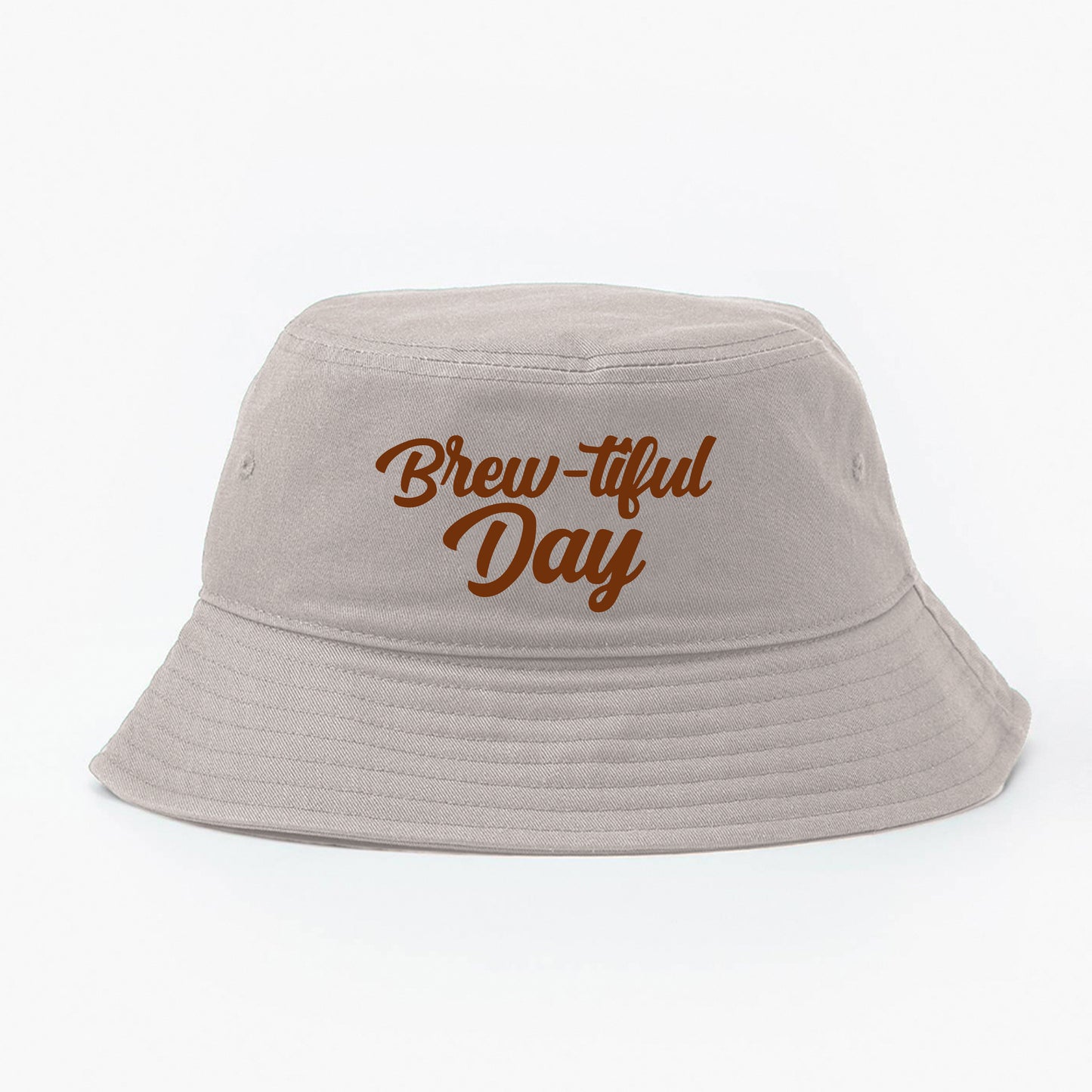Brew-tiful Day Golden Brown Bucket Hat