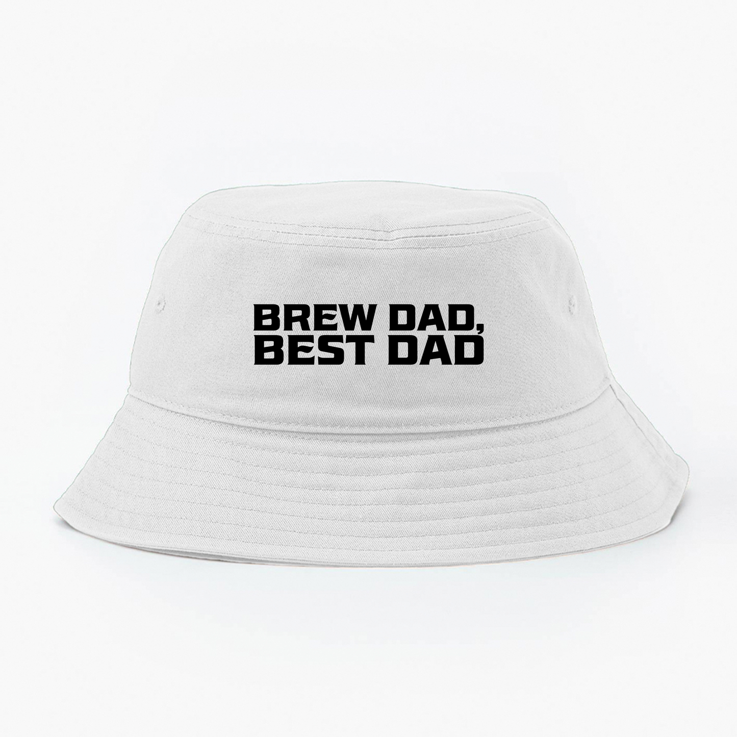 Brew Dad, Best Dad Black Bucket Hat