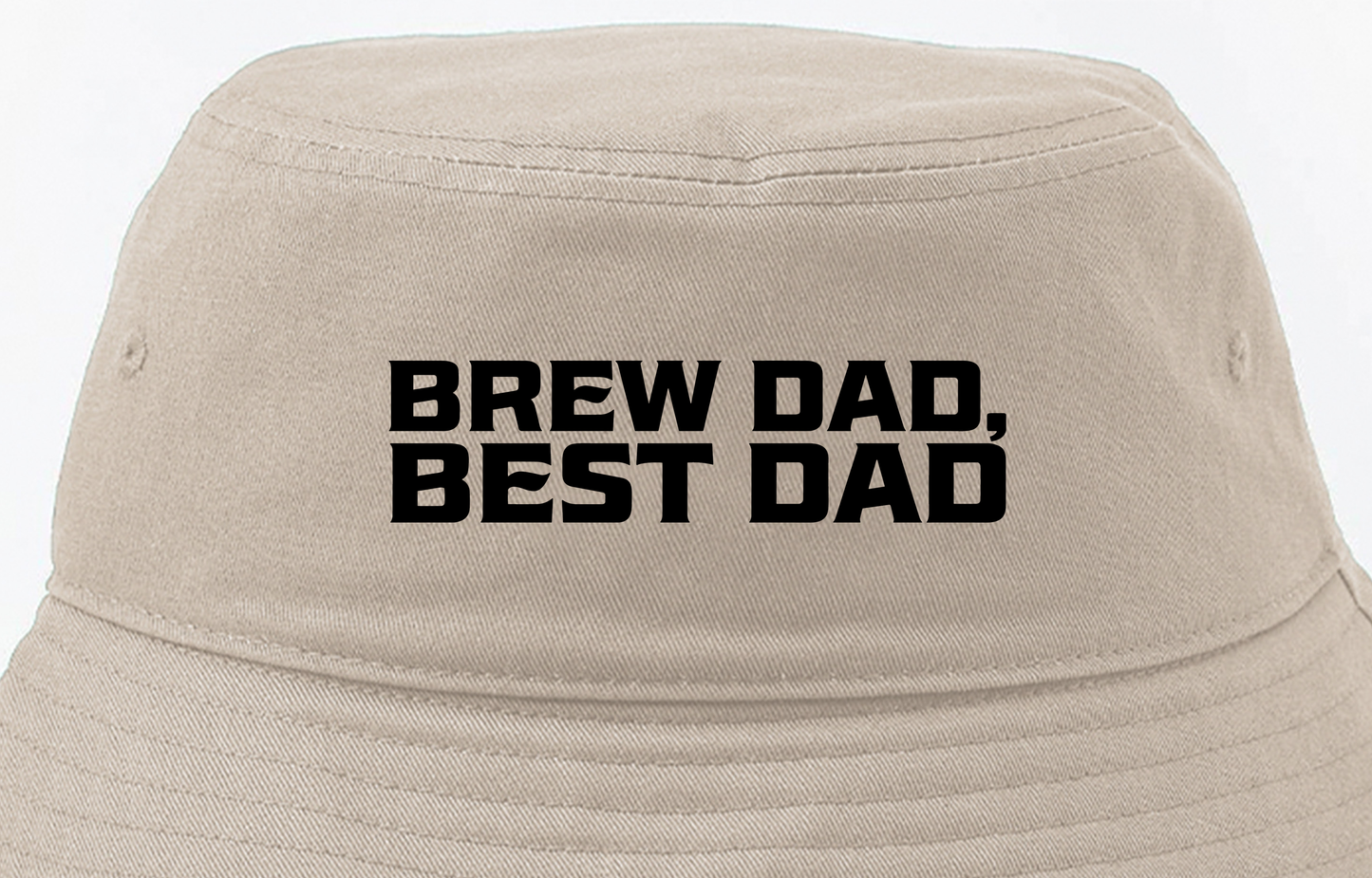 Brew Dad, Best Dad Black Bucket Hat