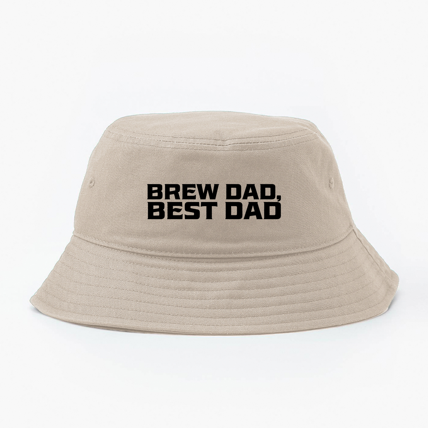 Brew Dad, Best Dad Black Bucket Hat