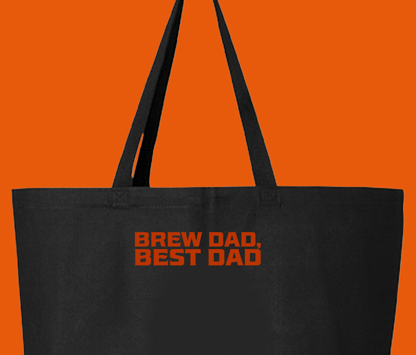 Brew Dad, Best Dad Maroon Tote Bag