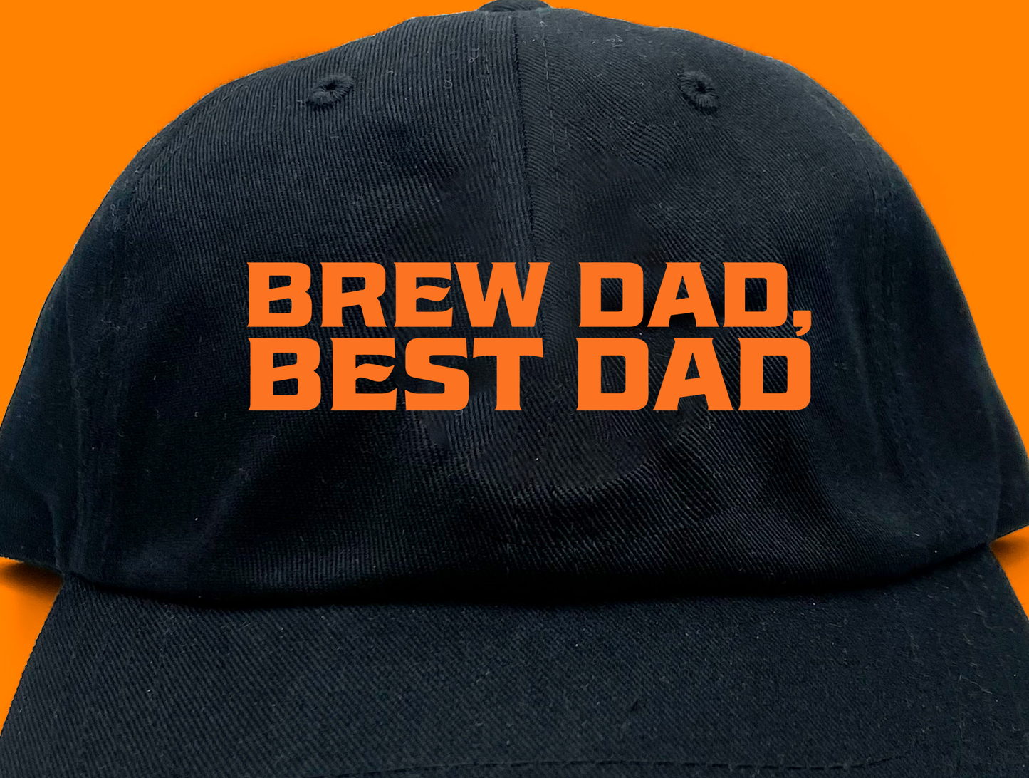Brew Dad, Best Dad Orange Dad Hat