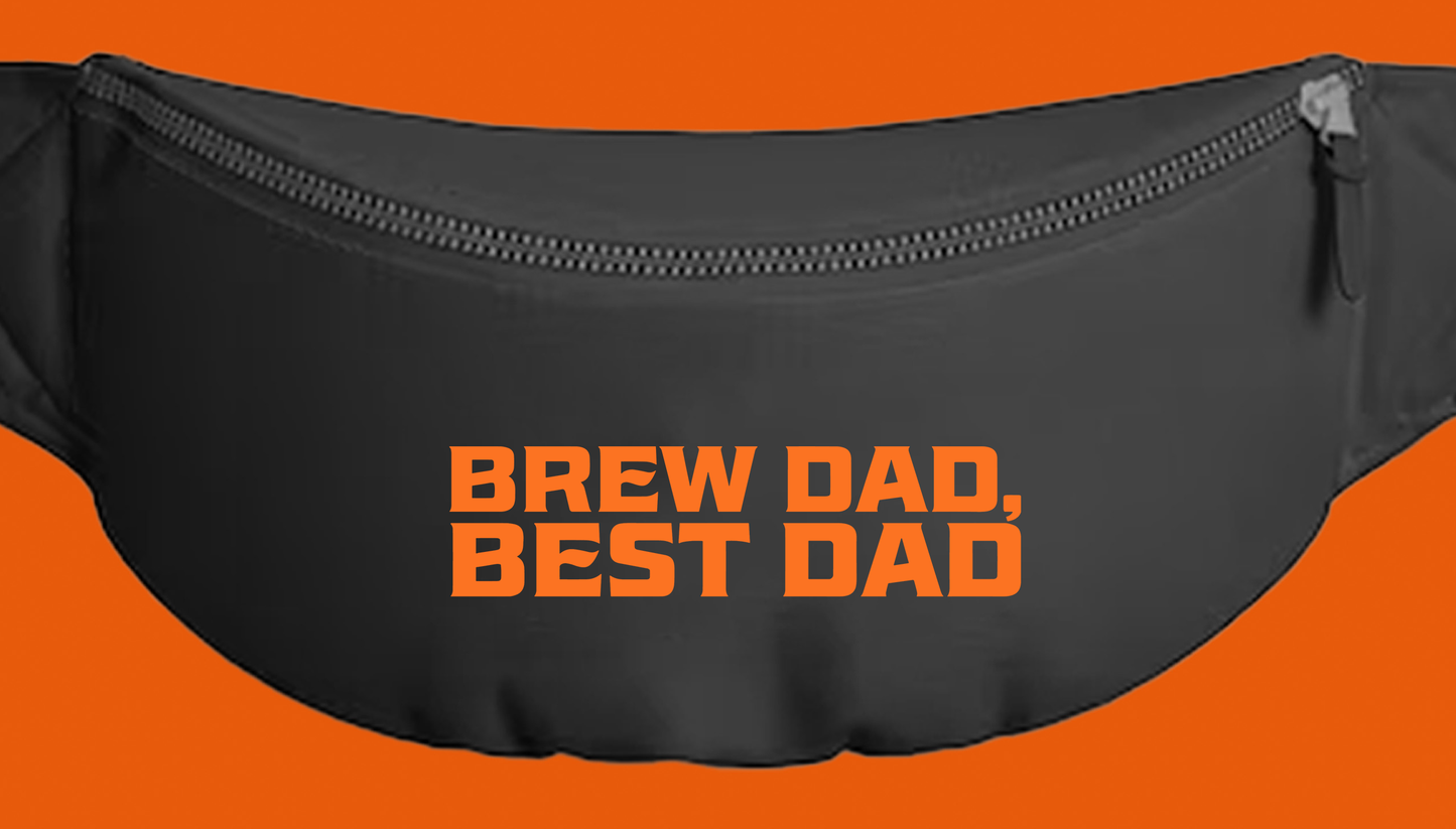 Brew Dad, Best Dad Orange Fanny Pack