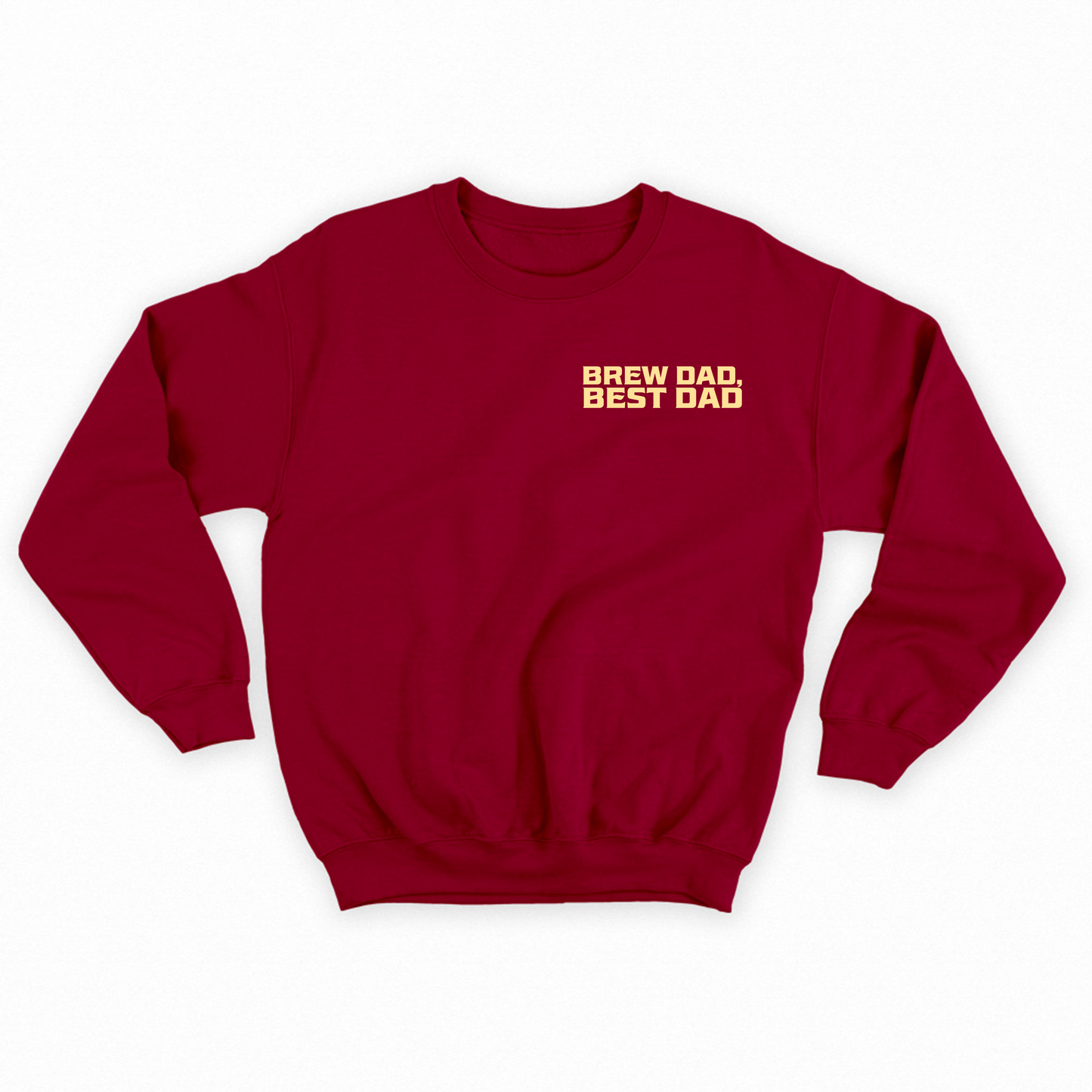 Brew Dad, Best Dad Tan Sweatshirt