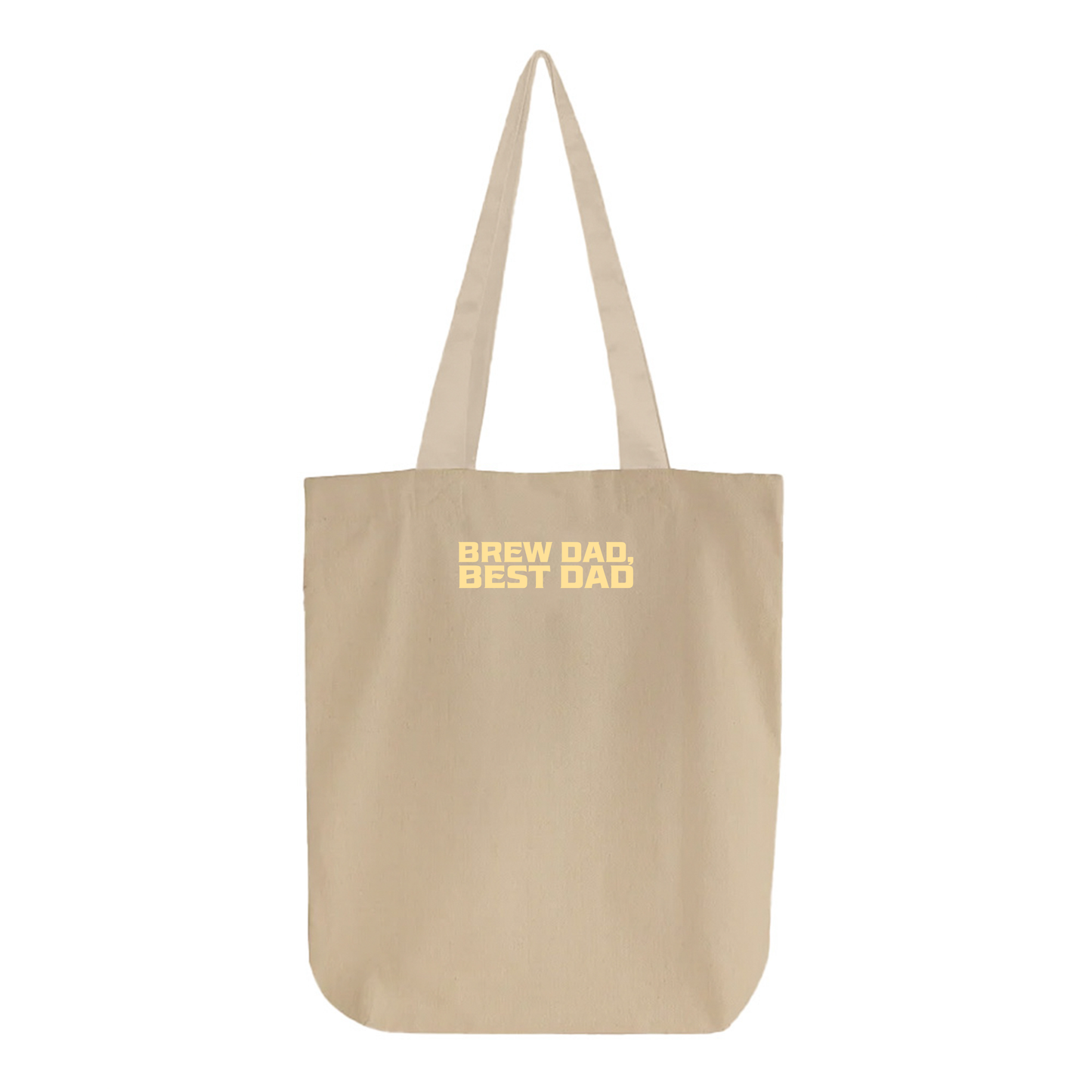 Brew Dad, Best Dad Tan Tote Bag
