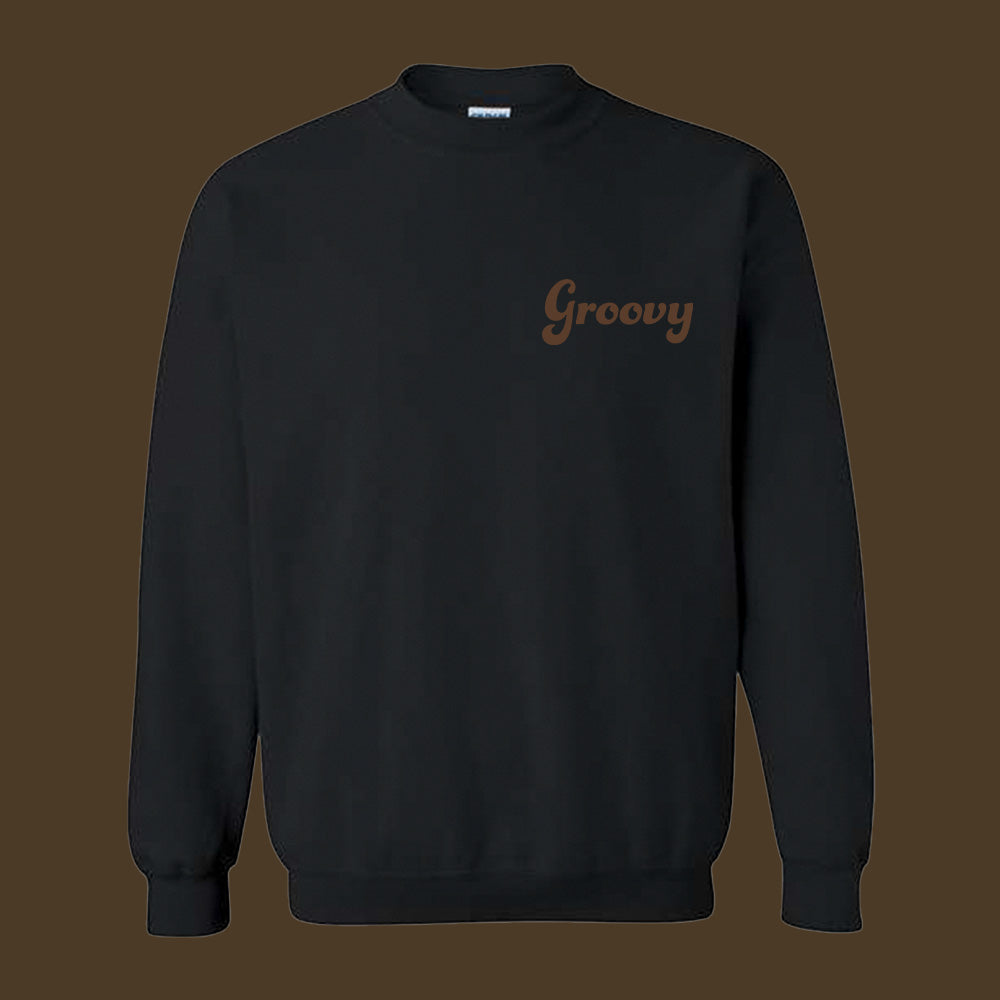 Groovy Brown Sweatshirt