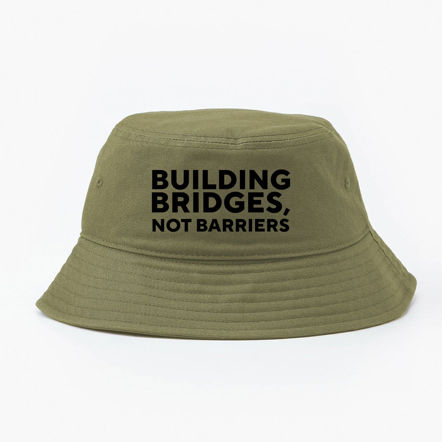 Building Bridges, Not Barriers Bucket Hat