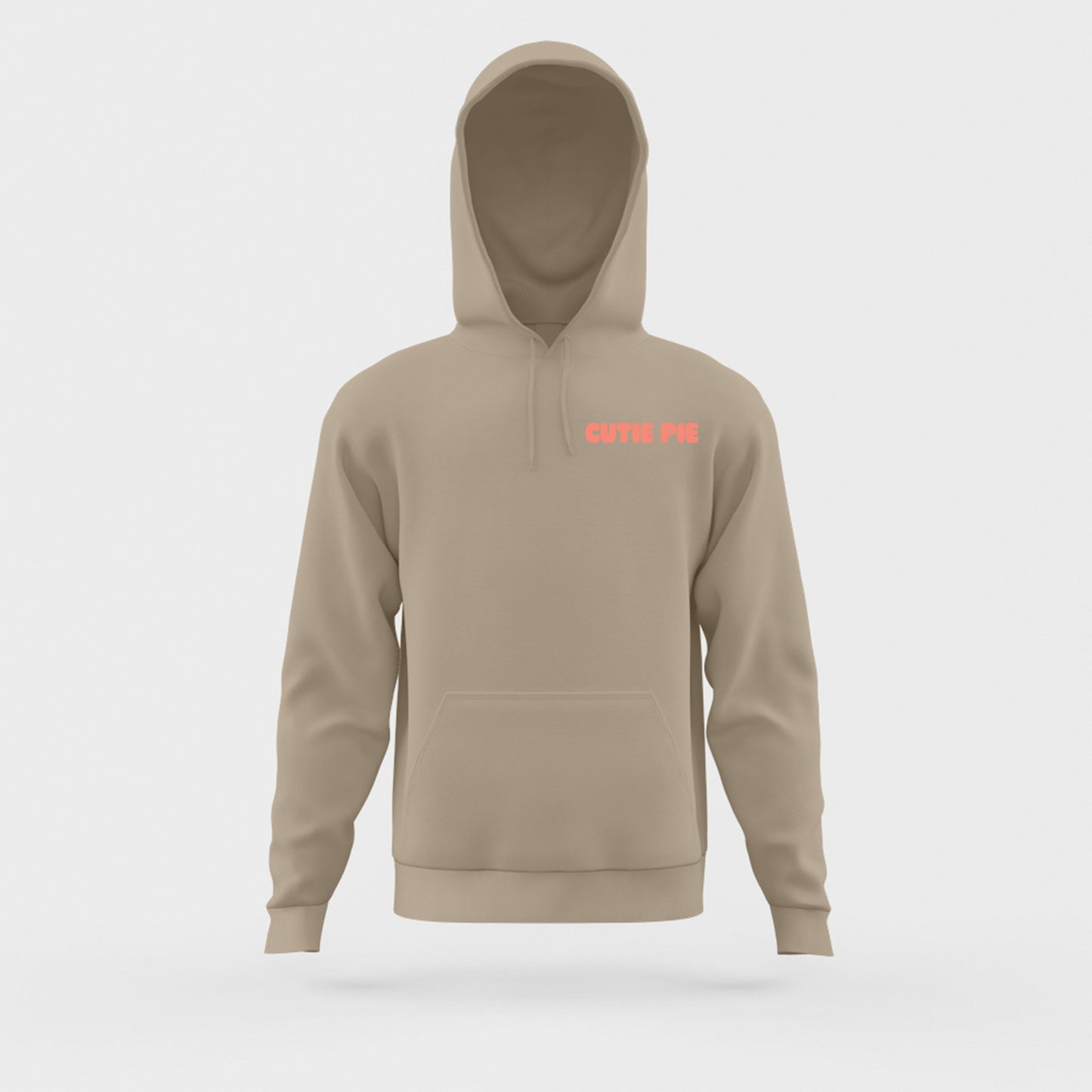 CUTIE PIE Peach Hooidie