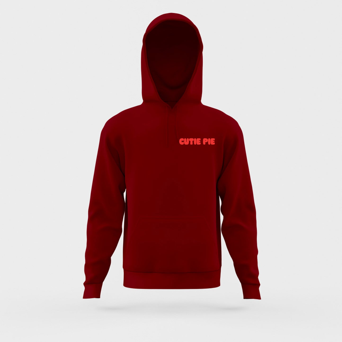 CUTIE PIE Red Hoodie