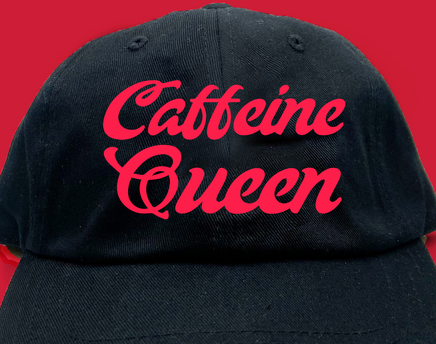 Caffeine Queen Mint Pink Dad Hat