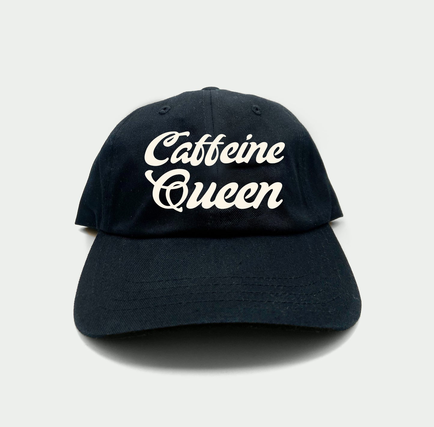 Caffeine Queen White Dad Hat