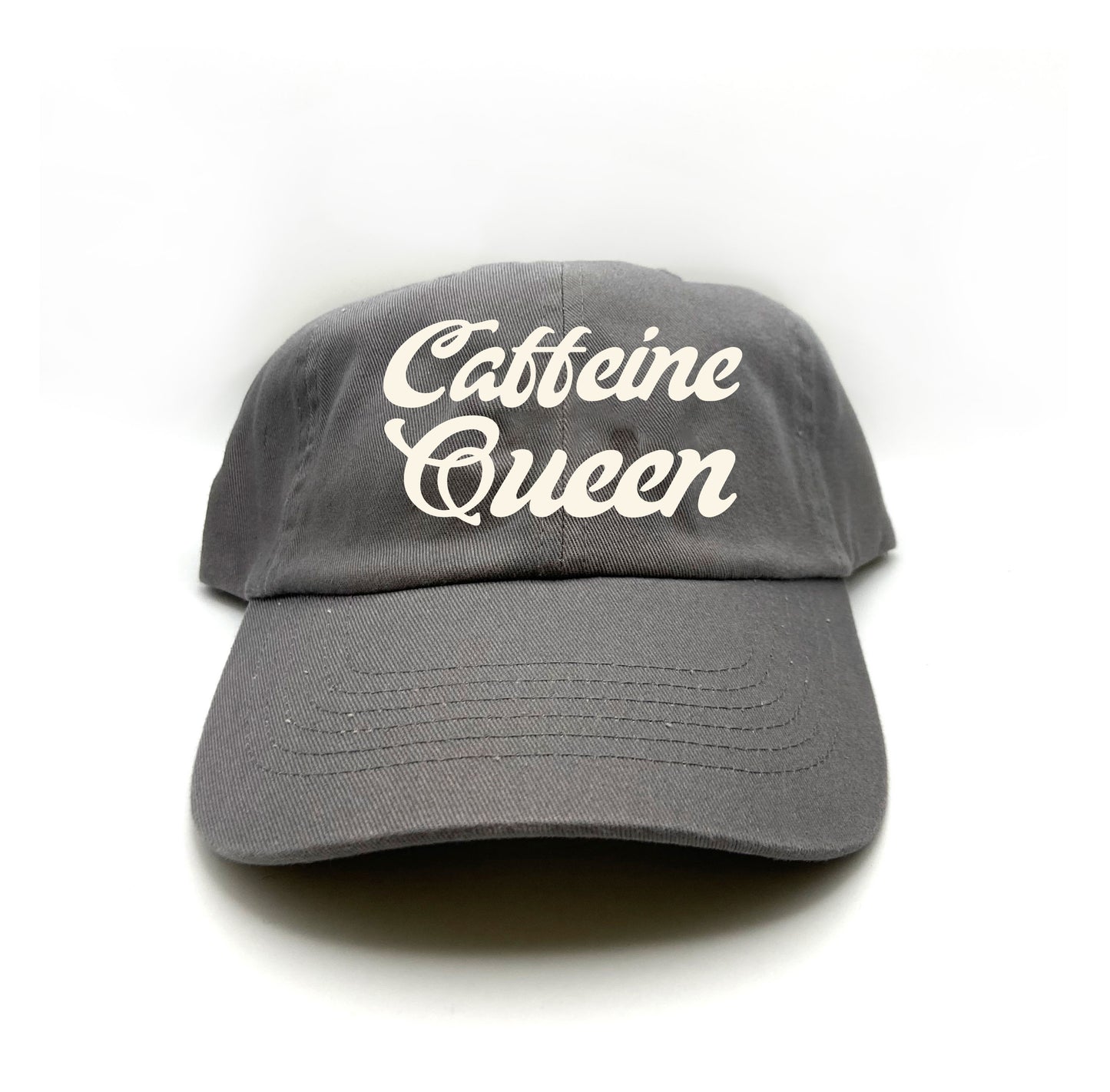 Caffeine Queen White Dad Hat