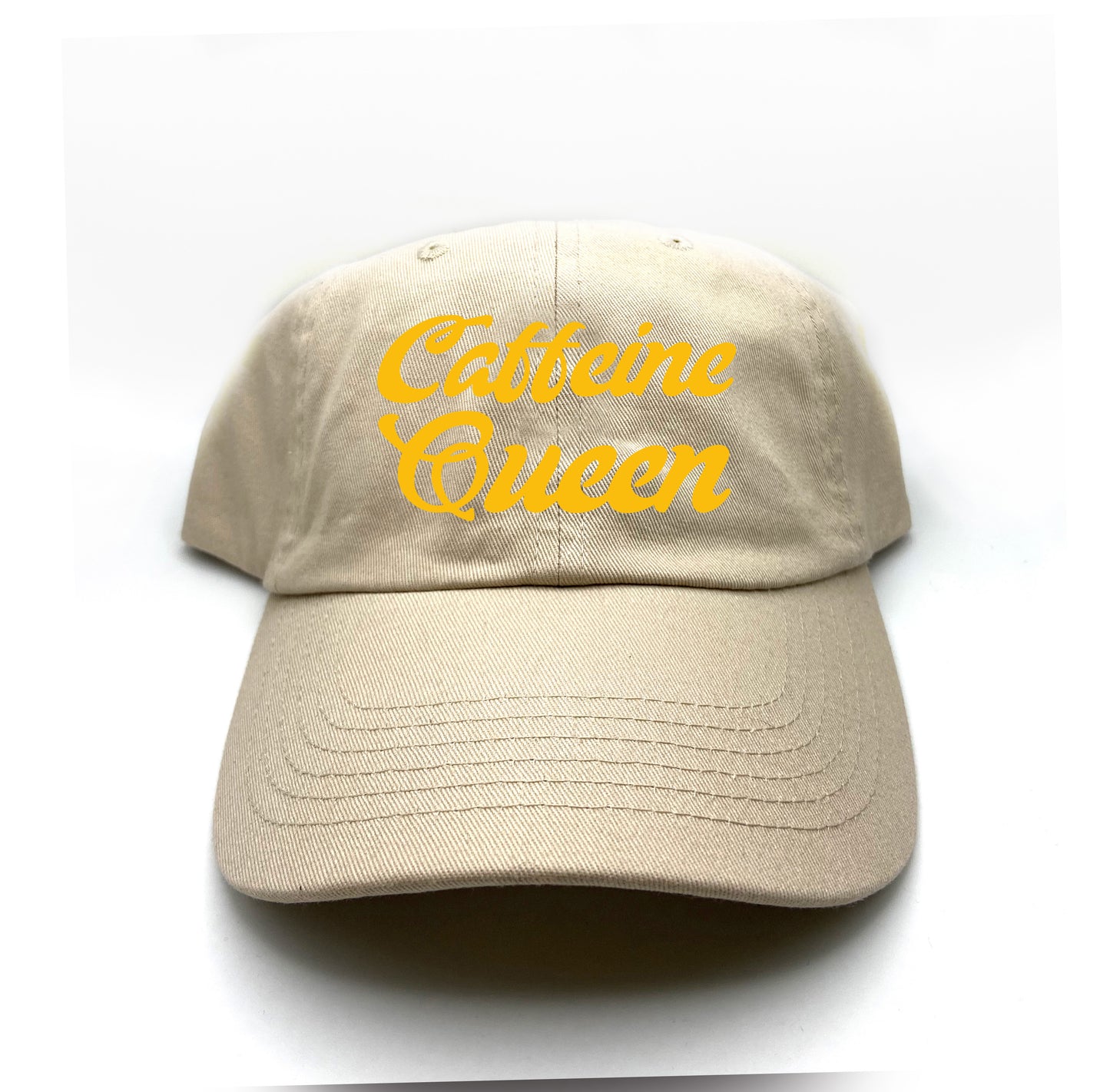 Caffeine Queen Yellow Dad Hat